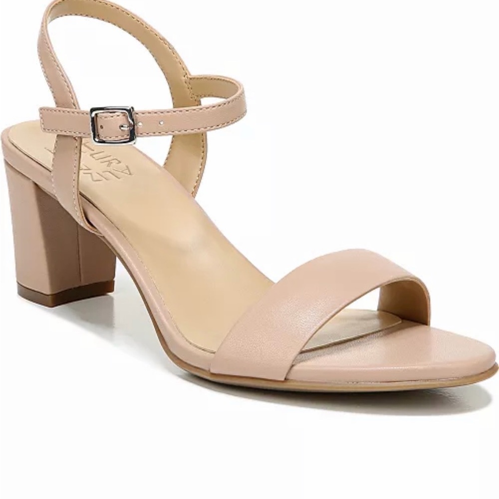 Naturalizer Women's Block Heel Ankle Strap Sandal